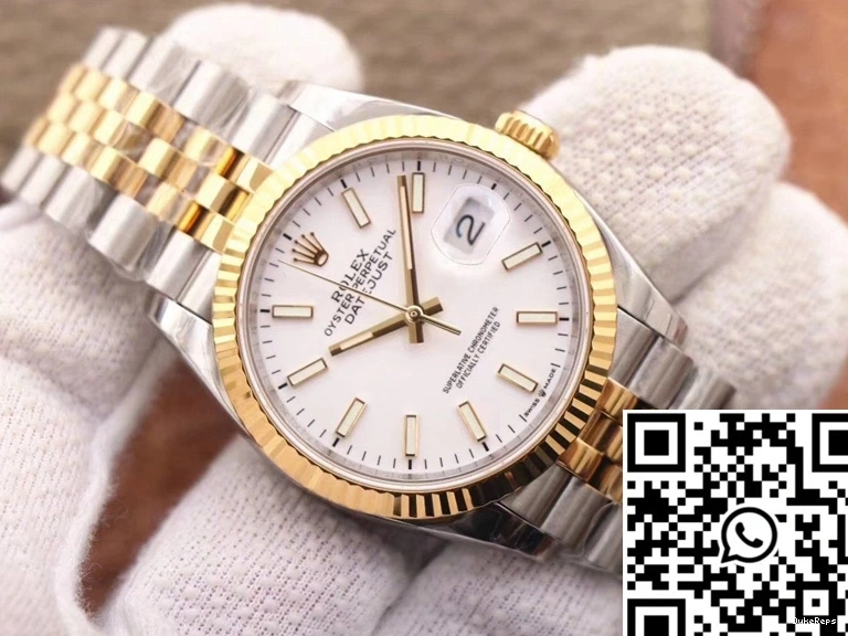 Rolex EW Factory Datejust Dial White M126233-0019 0324